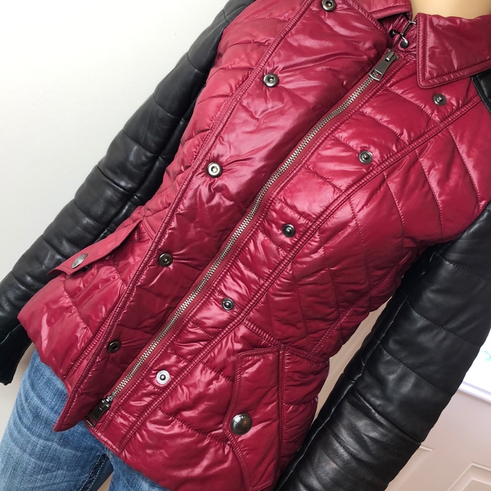 Authentic Burberry leather jacket - Picture 4 of 8